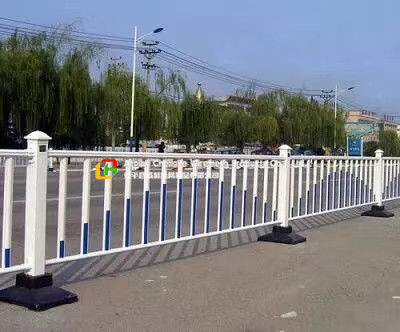 Movable Temporary Security Fencing , Construction Temporary Steel Fencing